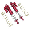 GPM Alum Front L-Shape Piggy Back Spring Dampers 177mm Red : 1/5 Kraton 8S