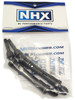 NHX Metal Front Axle CVD Drive Shaft (2) Aged Grey: Traxxas Slash 4x4
