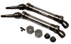 NHX Metal Front Axle CVD Set Titanium Gray Slash 4x4