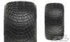 Pro-Line 8256-12 Positron 2.2" MC Clay Off-Road Buggy Rear Tires w/ Yellow Wheels