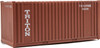 Walthers 20' Corrugated Container w/ Flat Panel Triton HO Scale