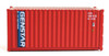 Walthers 20' Corrugated Container - Genstar HO Scale