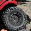 Incision IRC00240 Aluminum KMC KM720 1.9 Beadlock Black Wheels