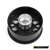 Incision IRC00241 Aluminum KMC KM720 1.9 Beadlock Clear Wheels