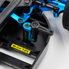 Yeah Racing TATT-055BU Alum 7075 Plastic Anti Tweak Battery Holder : Tamiya TT01 / TT02