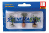 Walthers 949-1086 Tropical Plants - Botanicals 3 Plants HO Scale