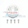 GPM Racing Aluminum Front or Rear Diff Case Silver : Traxxas E-Revo VXL 2.0