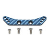 GPM Carbon Fiber Front Shock Tower Blue : Tamiya 1/10 4WD TA08 PRO