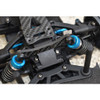 GPM Carbon Fiber Rear Shock Tower Blue : Tamiya 1/10 4WD TA08 PRO