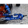 GPM Racing Aluminum Front C-Hubs Blue : Losi 1/18 Mini-T 2.0