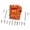 GPM Racing Aluminum Rear Gear Box Orange : Losi 1/10 Lasernut U4