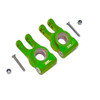 GPM Racing Aluminum Rear Knuckle Arm Green : Losi Lasernut U4