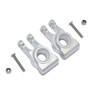 GPM Racing Aluminum Rear Knuckle Arm Silver : Losi Lasernut U4