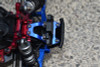 GPM Racing Aluminum Front Bumper Support Frame Silver : Losi Lasernut U4