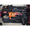 GPM Racing Alum Handbrake Kit + Center Differential Cover Black : 1/7 Infraction