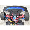 GPM Racing Aluminum Front Bumper Mount Blue : Arrma 1/7 Infraction / Limitless