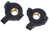 NHX Black Brass Front Steering Knuckles Black 2pcs : Axial SCX24