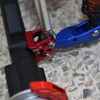 GPM Aluminum Rear Axle Mount Set For Suspension Links Silver : Axial 1/10 RBX10