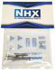 NHX Stainless Steel Front Axle Drive Shaft CVD w/ Dogbone  : Axial SCX24