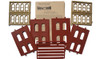 Design Preservation Models 30108 Two-Story Arched 4-Window Kit HO Scale