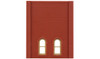 Design Preservation Models 30110 Two-Story Arched 2-Window Low Kit HO Scale