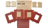 Design Preservation Models 30135 Dock Level Overhead Door Kit HO Scale