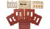 Design Preservation Models 30136 Dock Level Rectangular Entry Kit HO Scale