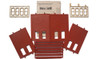 Design Preservation Models 30137 Two-Story Rectangular 2-Window Low Kit HO Scale