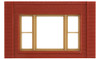 Design Preservation Models 30167 One-Story 20th Century Window Kit HO Scale