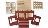 Design Preservation Models 30172 Dock Level Steel Sash Entry Kit HO Scale