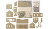 Design Preservation Models 40500 Coal River Passenger & Freight Depot Kit HO Scale