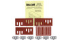 Design Preservation Models 60104 Street/Dock Level Entry Doors Kit N Scale
