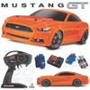 Traxxas 1/10 4-Tec 2.0 AWD RTR Ford Mustang GT On Road Car Orange Body w/ Radio