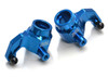 Exotek 1853BLU Heavy Duty Front Steering Hub Set Blue (2) : LST 3XL