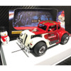 Pioneer P135 Santa Legends Racer '37 Dodge Coupe Red/White Slot Car 1/32 Scalextric DPR