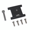 GPM Racing Aluminium Spare Tire Mount Black : Losi 1/10 Lasernut U4