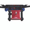 GPM Racing Aluminium Spare Tire Mount Red : Losi 1/10 Lasernut U4