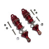 GPM Aluminum Front Thickened Spring Dampers 86mm Red : Losi 1/10 Lasernut U4