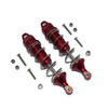 GPM Aluminum Rear Thickened Spring Dampers 101mm Red : Losi 1/10 Lasernut U4