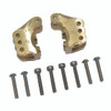 GPM Racing Brass Front Axle Mount Set For Suspension Links : Axial 1/10 RBX10