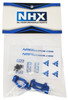 NHX RC Aluminum Front C Hub For Traxxas 1/18 LATRAX Teton Blue