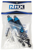 NHX RC Aluminum Front / Rear Shocks : Everest Gen7 Sport / Pro Blue