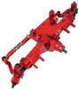 NHX RC Complete Aluminum Front Axle with Gears : Everest Gen7 Sport / Pro Red