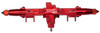 NHX RC Complete Aluminum Rear Axle with Gears : Everest Gen7 Sport / Pro Red