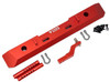 NHX RC Aluminum Rear Bumper w/ Mount & Hitch : Everest Gen7 Sport / Pro Red