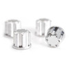 Orlandoo Hunter Aluminum Cylindrical Nut (4) Silver : OH32X01