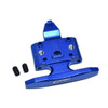 GPM Alum Front Bumper w/ D-Rings + Alum Front Skid Plate Blue : Losi Mini-T 2.0