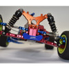 GPM Racing Aluminum Rear Bumper Orange : Losi Mini-T 2.0