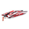 Pro Boat PRB08043T2 Blackjack 42" 8S Brushless Catamaran RTR Boat  White/Red