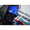 GPM Racing Aluminum Servo Mount Blue : Tamiya 1/10 4WD TA08 PRO